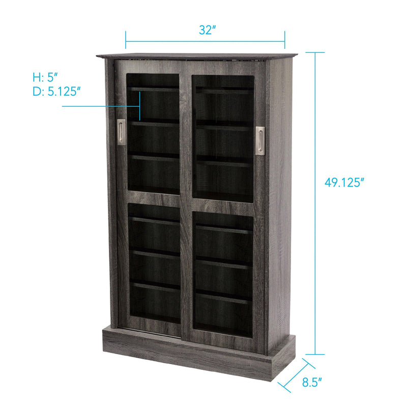 Cabinet-Driffield/Charcoal Gray - Urban Living Furniture (Los Angeles, CA)