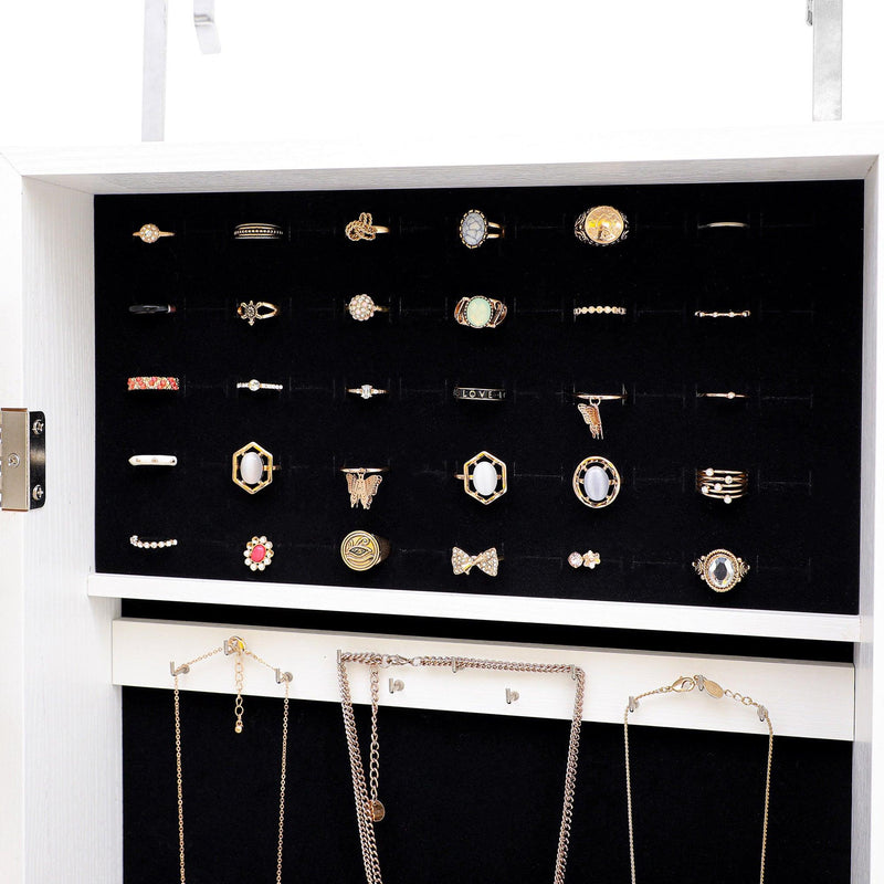 Fashion Simple JewelryStorage Mirror Cabinet Can Be Hung On The Door Or Wall - Urban Living Furniture (Los Angeles, CA)