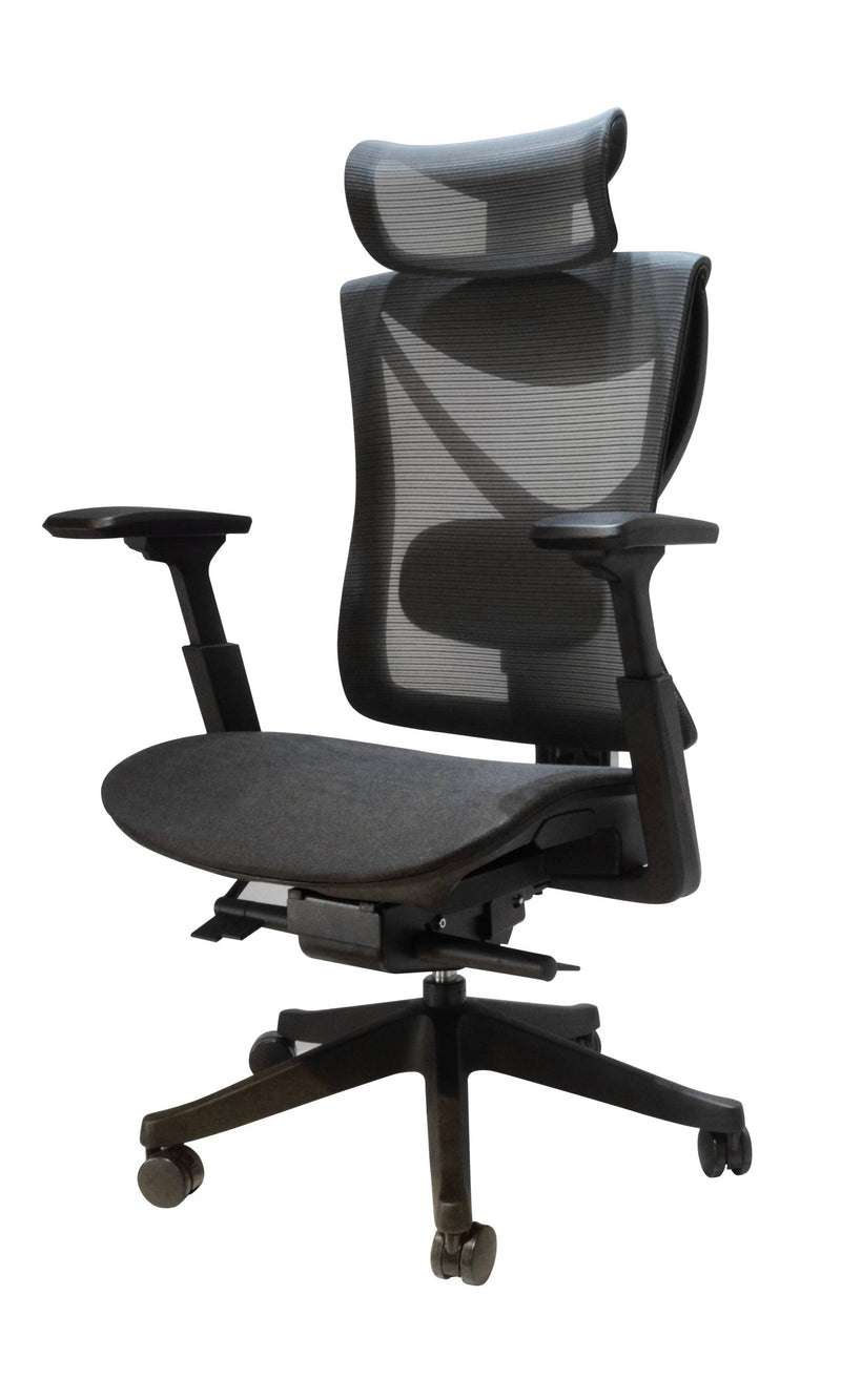 Big and Tall Office Chair  with Adjustable lumbar and slide seats , Headrest and 4d armrest , tilt function max degree is 115 °, 300LBS, Black