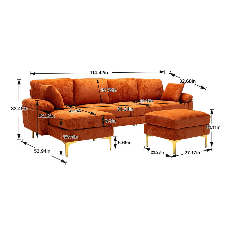 Accent sofa /Living room sofa sectional  sofa - Urban Living Furniture (Los Angeles, CA)