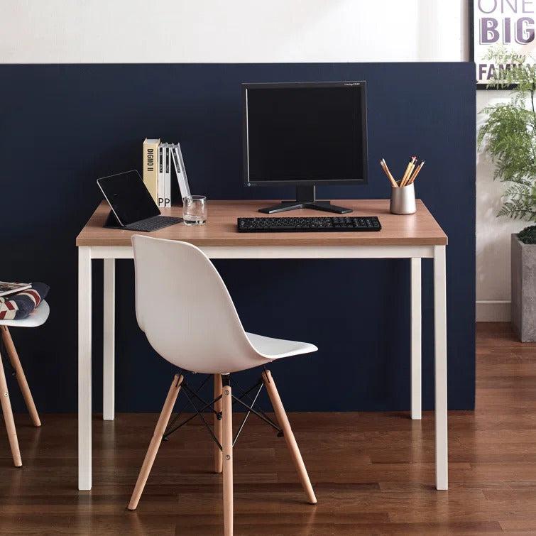 Harry Contemporary Wood and Metal Computer Desk in Oak - Urban Living Furniture (Los Angeles, CA)