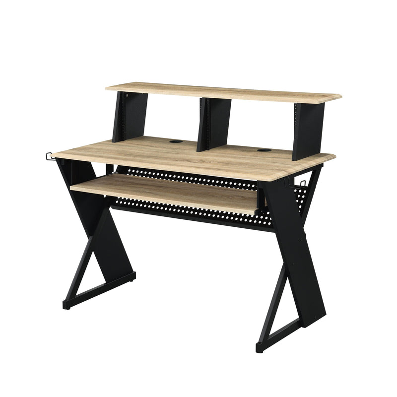 ACME Annette Music Desk, Natural & Black Finish OF00992 - Urban Living Furniture (Los Angeles, CA)