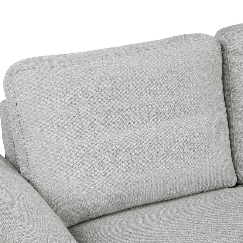 Living Room Furniture Love Seat Sofa Double Seat Sofa (Loveseat Chair)(Light Gray) - Urban Living Furniture (Los Angeles, CA)