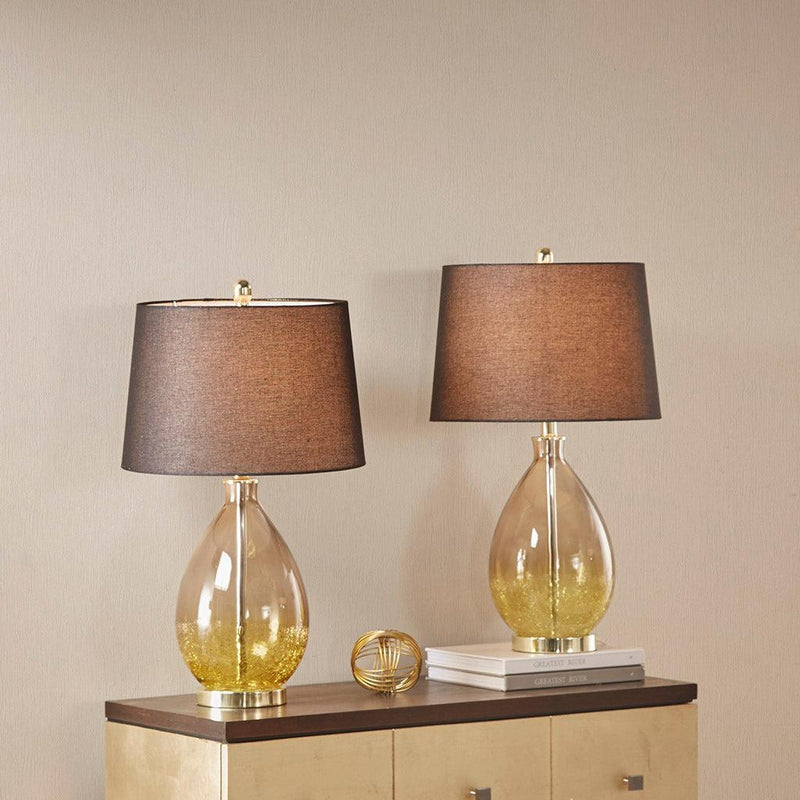 Cortina Ombre Glass Table Lamp, Set of 2 - Urban Living Furniture (Los Angeles, CA)