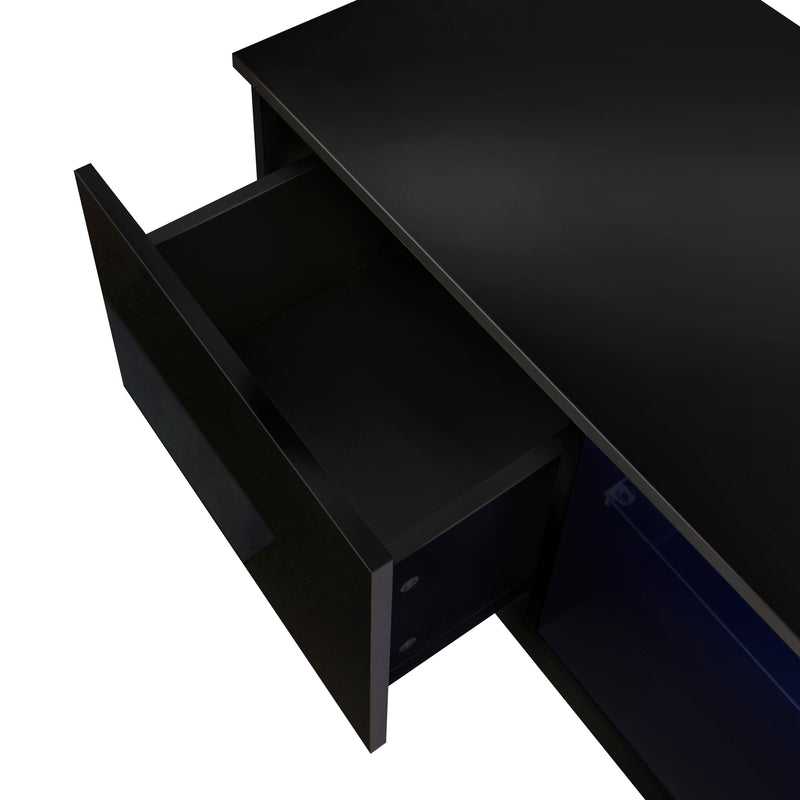 TV Cabinet Wholesale, Black  TV Stand with LED Lights - Urban Living Furniture (Los Angeles, CA)