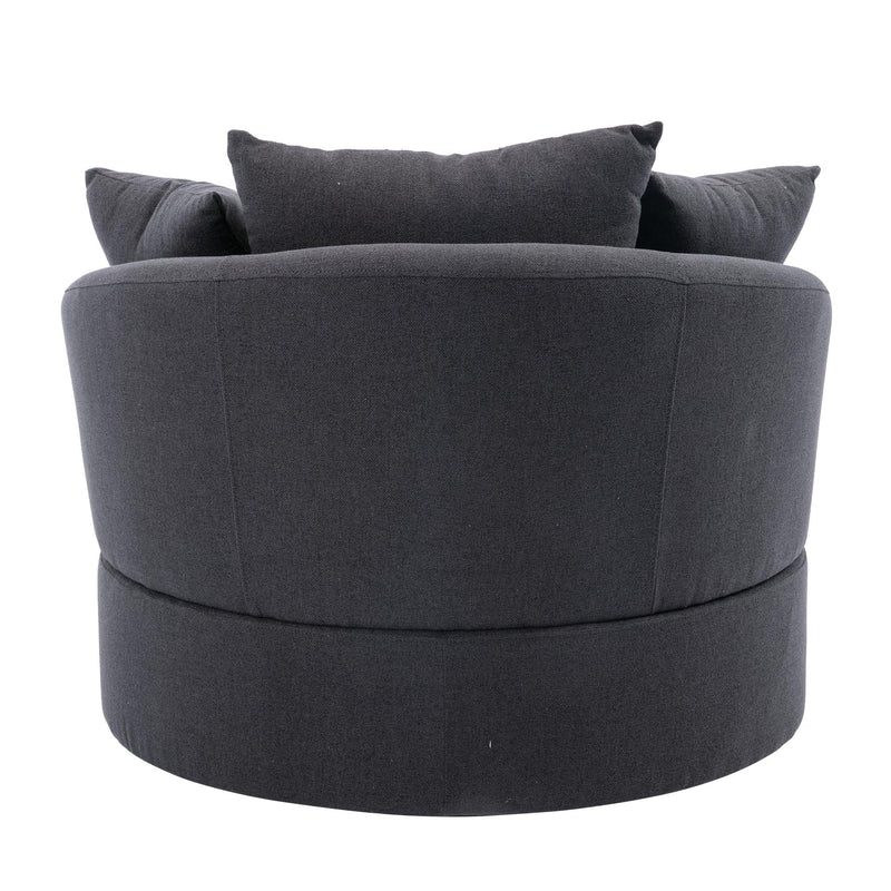 Modern  Akili swivel accent chair  barrel chair  for hotel living room /Modern  leisure chair - Urban Living Furniture (Los Angeles, CA)