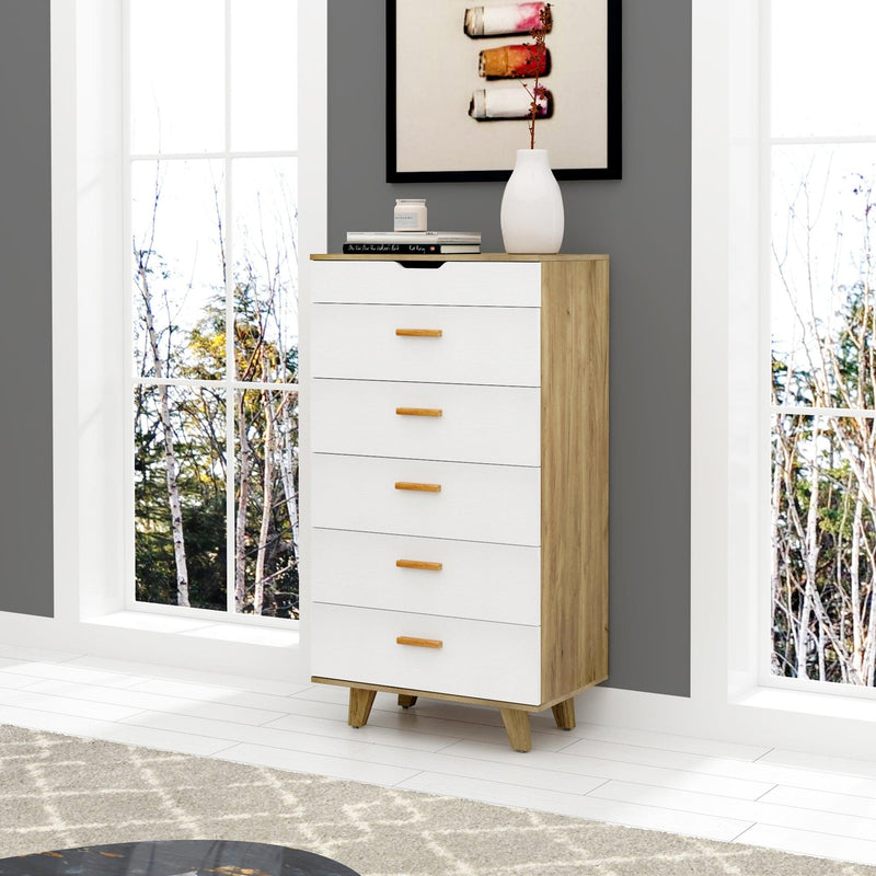 DRAWER CABINET，BAR CABINET, Sideboard，storge cabinet, solid wood handles and foot stand,Open the cover plate, with makeup mirror，Can be placed in the living room, bedroom, cloakroom and other places - Urban Living Furniture (Los Angeles, CA)