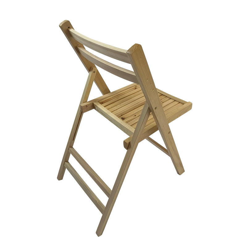 Furniture Slatted Wood Folding Special Event Chair - Wood, Set of 4 ，FOLDING CHAIR, FOLDABLE STYLE - Urban Living Furniture (Los Angeles, CA)