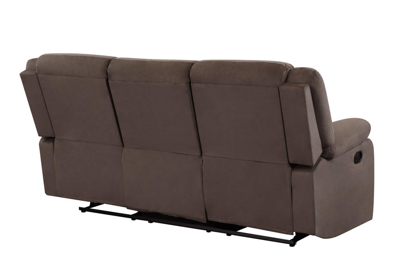 Global United Transitional Microfiber Fabric Upholstered Sofa - Urban Living Furniture (Los Angeles, CA)