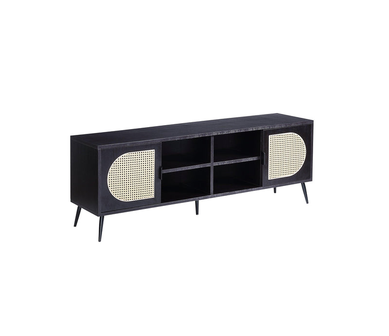 ACME Colson TV Stand, Black Finish  LV01080 - Urban Living Furniture (Los Angeles, CA)