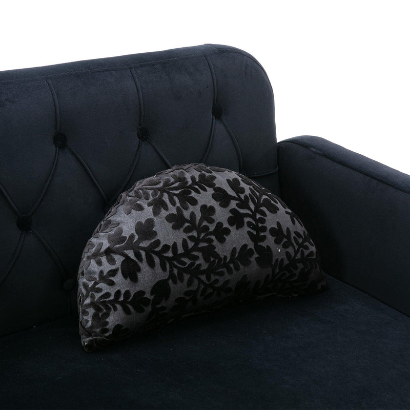 Velvet  Sofa , Accent sofa .loveseat sofa with metal feet - Urban Living Furniture (Los Angeles, CA)