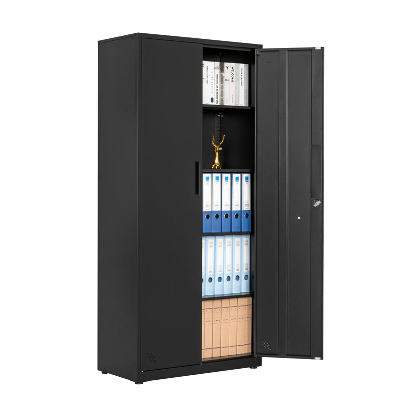 HighStorage Cabinet with 2 Doors and 4 Partitions to Separate 5Storage Spaces, Home/ Office Design - Urban Living Furniture (Los Angeles, CA)