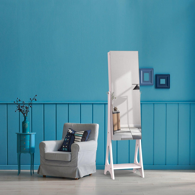 Full Mirror  Simple JewelryStorage Mirror Cabinet - Urban Living Furniture (Los Angeles, CA)