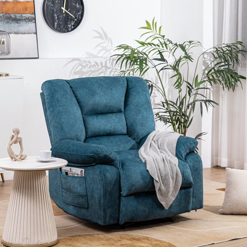 Oversized Recliner Chair Sofa with Massage and Heating - Urban Living Furniture (Los Angeles, CA)