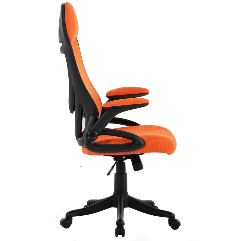 Adjustable Mesh Swivel Designer High Back Ergonomic Price Office Chair Furniture,Orange - Urban Living Furniture (Los Angeles, CA)