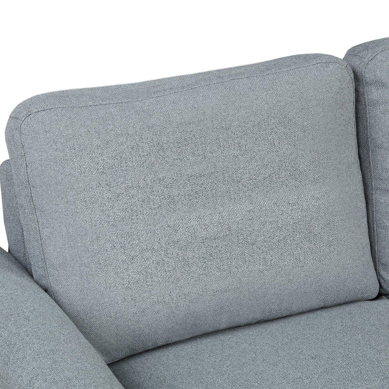 Living Room Furniture Love Seat Sofa Double Seat Sofa (Loveseat Chair)(Gray) - Urban Living Furniture (Los Angeles, CA)