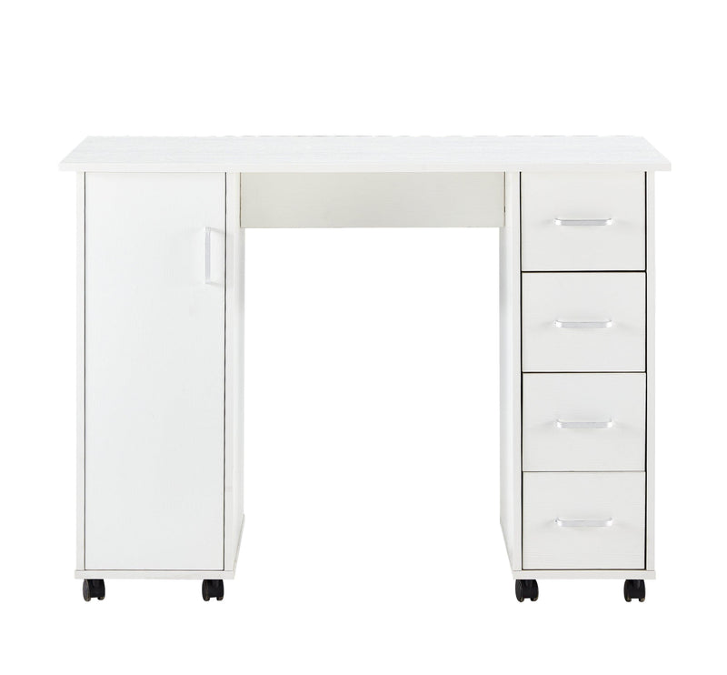 Home Office Computer Desk Table with Drawers White 41.73‘’L 17.72''W 31.5''H - Urban Living Furniture (Los Angeles, CA)