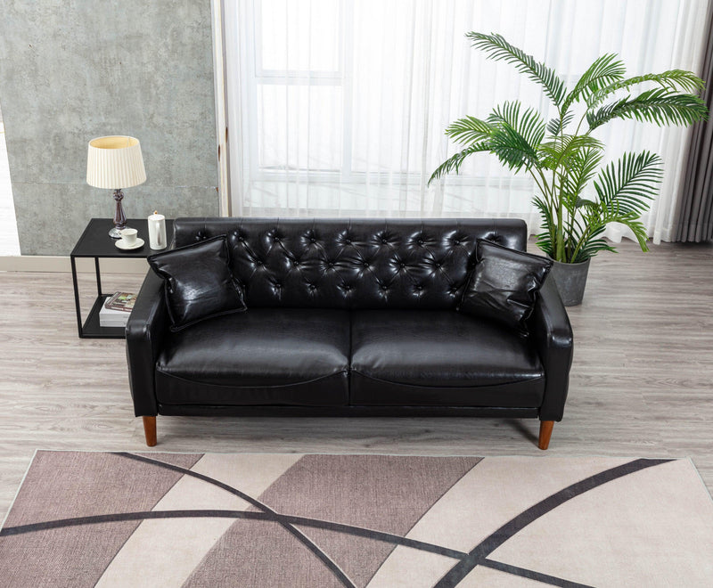 2047Black PU leather sofa - Urban Living Furniture (Los Angeles, CA)