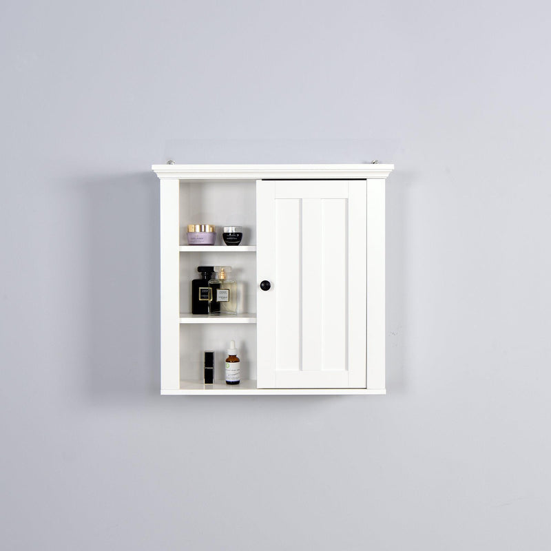 Bathroom Wooden Wall Cabinet with a Door 20.86x5.71x20 inch - Urban Living Furniture (Los Angeles, CA)