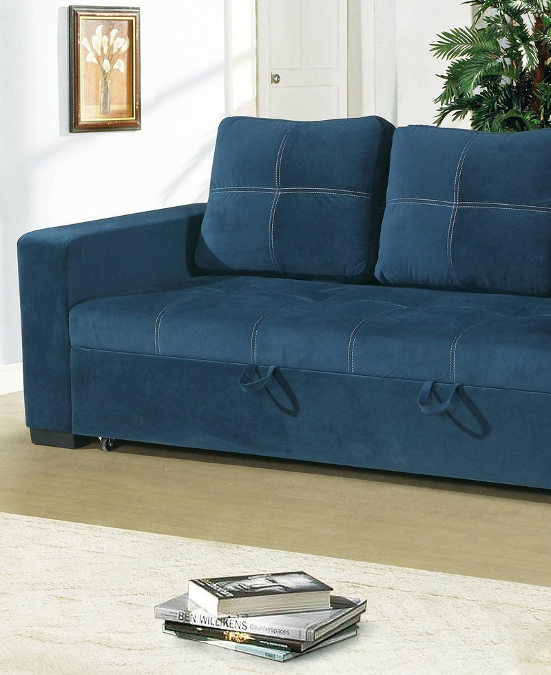 Navy Couch - Convertible Sofa F6531 - Urban Living Furniture (Los Angeles, CA)