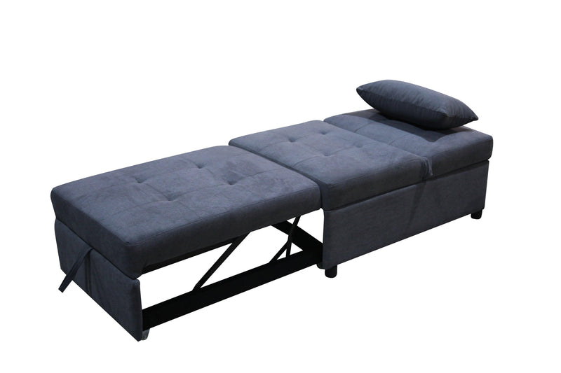 OTTOMAN, CHAIR & SOFA  BED, LOUNGE 4 IN 1, SINGLE FUTON/SOFABED, SINGLE CHAIR, OTTOMAN, LOUNGE - Urban Living Furniture (Los Angeles, CA)