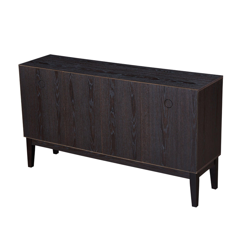 60" Wood TV Stand Console with 4 doors & Solid Wood Legs - Urban Living Furniture (Los Angeles, CA)