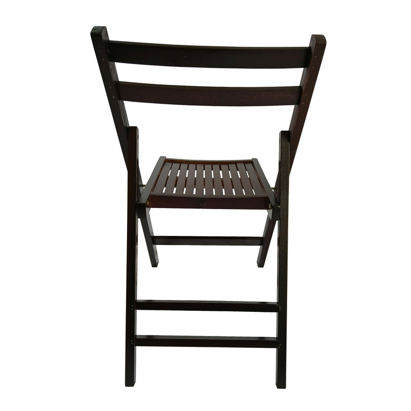 Furniture Slatted Wood Folding Special Event Chair - Cherry, Set of 4 ，FOLDING CHAIR, FOLDABLE STYLE