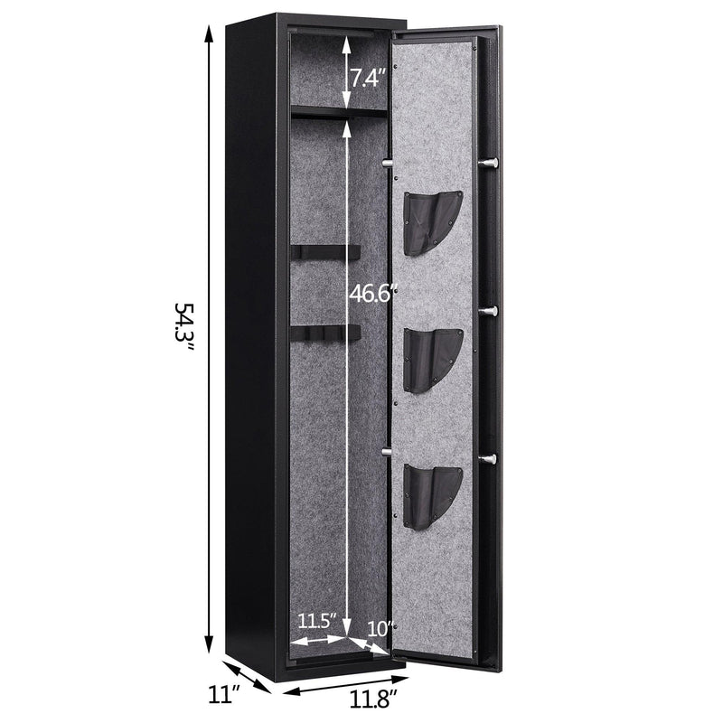 Digital Keypad Gun Safe Quick Access ElectronicStorage Steel Security Cabinet - Urban Living Furniture (Los Angeles, CA)