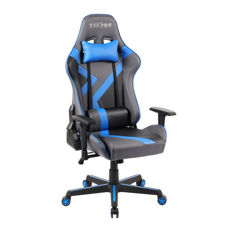 Techni Sport TS-70 Office-PC Gaming Chair, Blue - Urban Living Furniture (Los Angeles, CA)