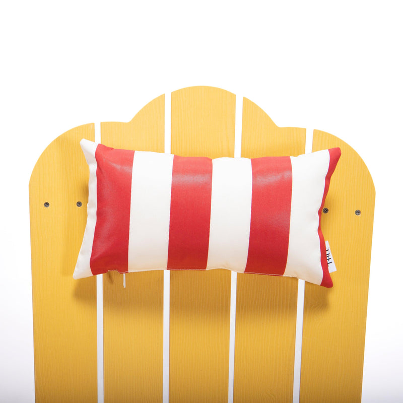 TALE Adirondack Chair Backyard Furniture Painted Seat Pillow Red - Urban Living Furniture (Los Angeles, CA)