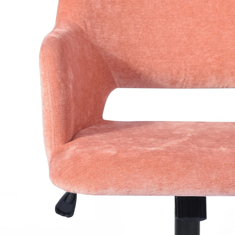 Upholstered Task Chair/ Home Office Chair- coral - Urban Living Furniture (Los Angeles, CA)