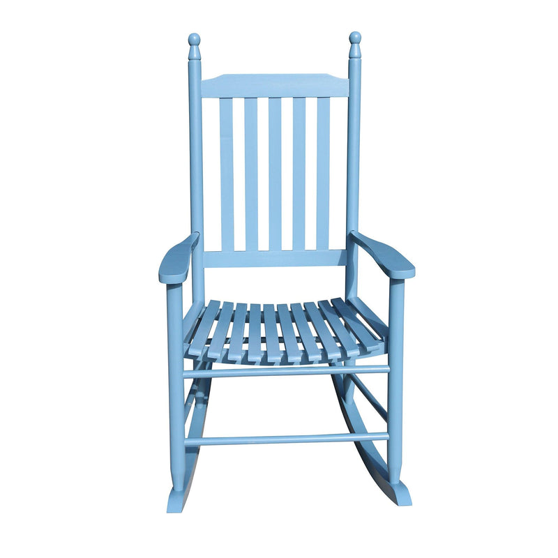 wooden porch rocker chair  blue - Urban Living Furniture (Los Angeles, CA)