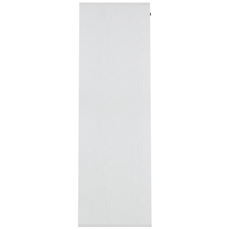 71-inch High wardrobe and cabinet , Clothes Locker，classic sliding barn door armoscope, locker, organizer for bedroom, cloakroom, living room,color： white