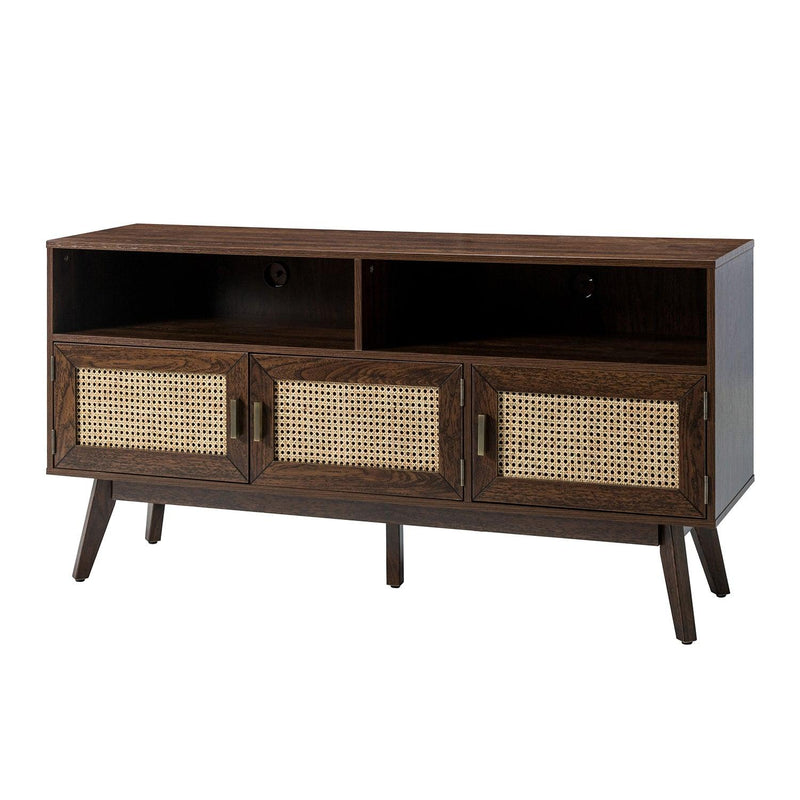 Mermeros TV Stand for TVs up to 65" with Three Doors - Urban Living Furniture (Los Angeles, CA)