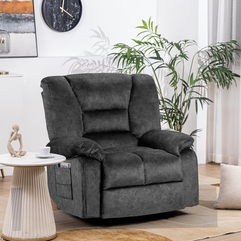 Oversized Recliner Chair Sofa with Massage and Heating - Urban Living Furniture (Los Angeles, CA)