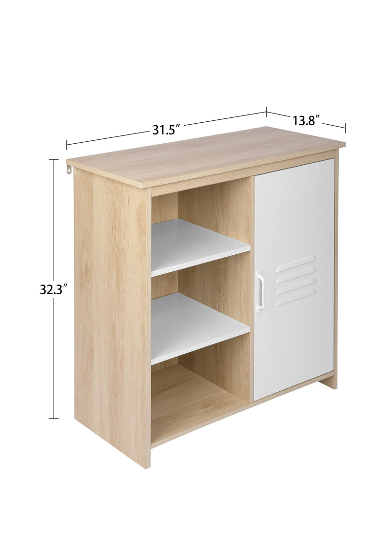 storage cabinet,Free Standing Entryway Cupboard Space saver Cabinet，Home Small Spaces 1-Door Accent Cabinet - Urban Living Furniture (Los Angeles, CA)