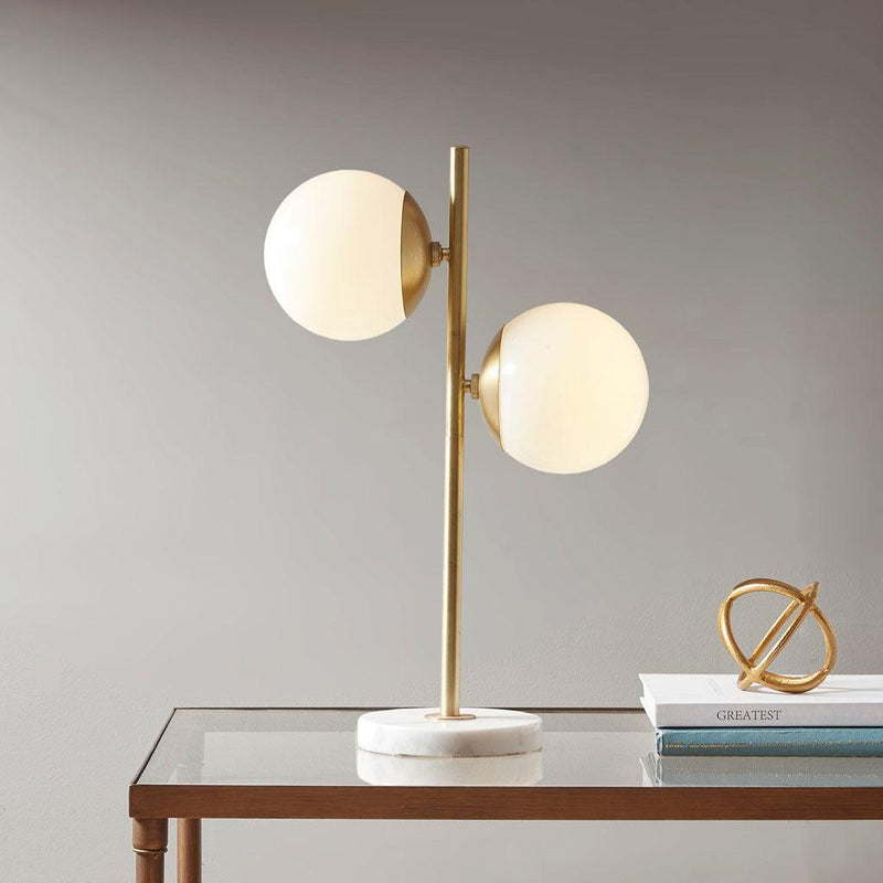 Holloway Marble Base Table Lamp - Urban Living Furniture (Los Angeles, CA)