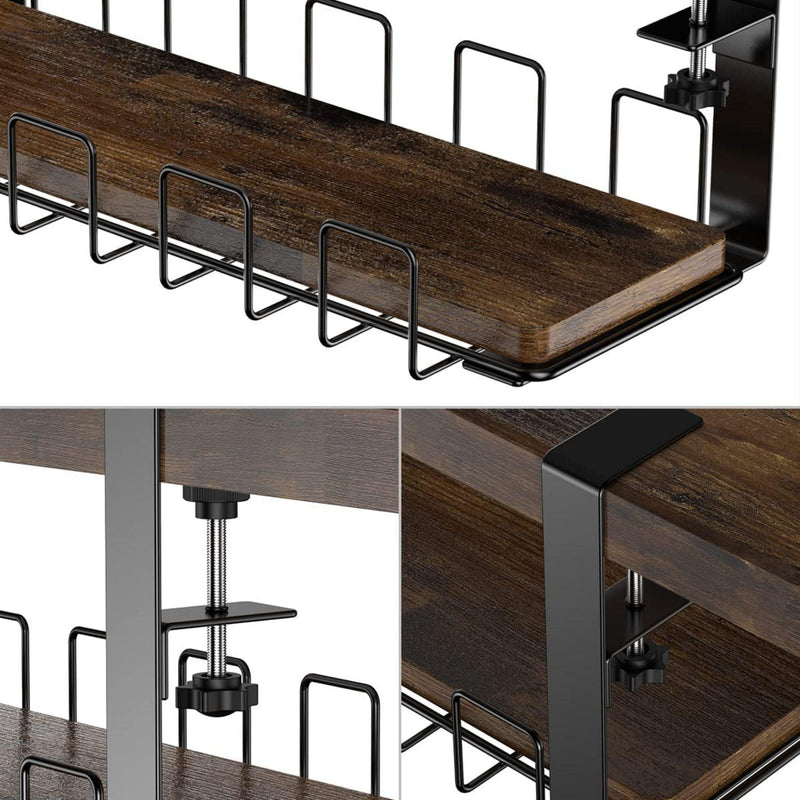 Under Desk WireStorage Rack Under Desk Cable Organizer Wire Cable Tray - Urban Living Furniture (Los Angeles, CA)