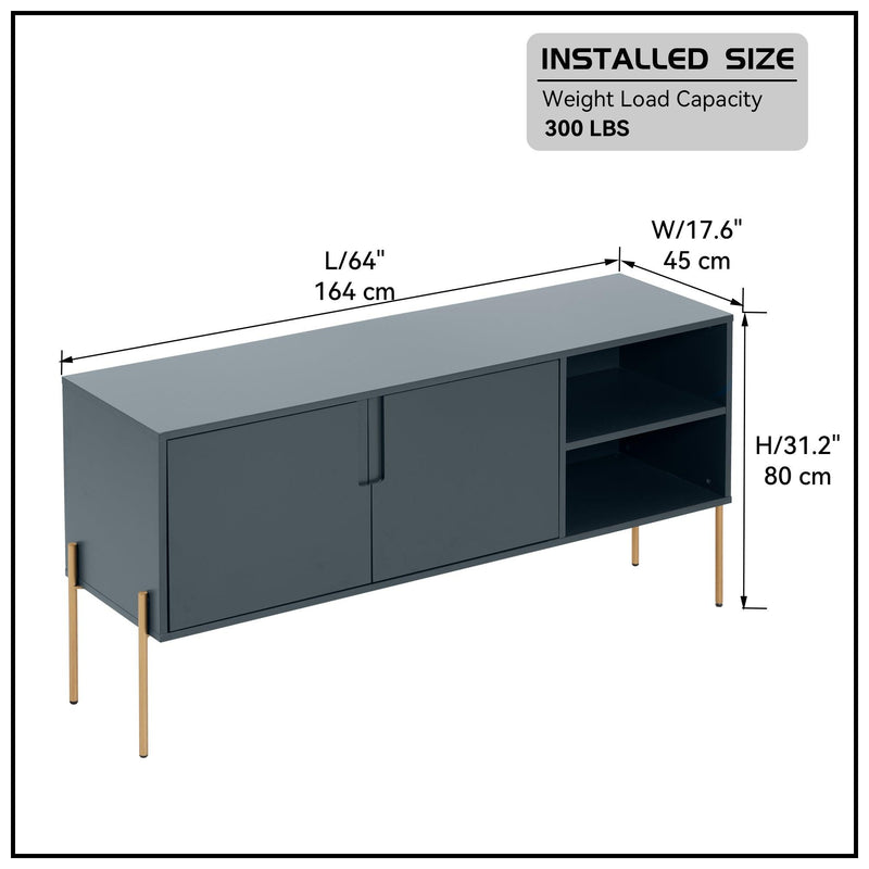 mid century Sideboard Buffet Table or TV Stand withStorage for living room Kitchen - Urban Living Furniture (Los Angeles, CA)