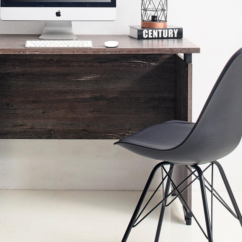 Urban Farmhouse Composite Wood Writing Desk in Rustic Gray - Urban Living Furniture (Los Angeles, CA)