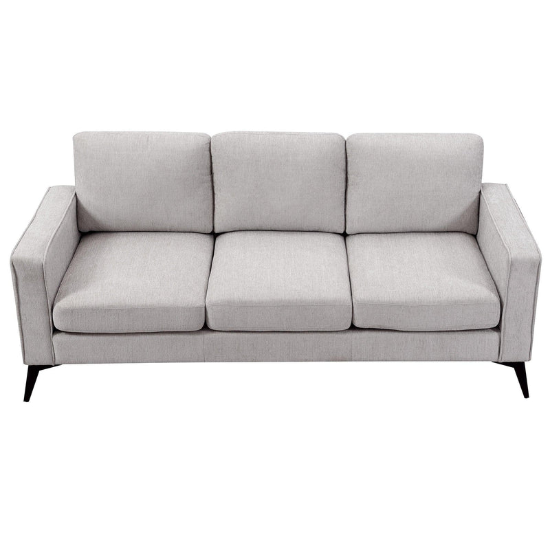 Modern 3-Piece Sofa Sets with Sturdy Metal Legs,Chenille Upholstered Couches Sets Including 3-Seat Sofa, Loveseat and Single Chair for Living Room Furniture Set (1+2+3 Seat) - Urban Living Furniture (Los Angeles, CA)