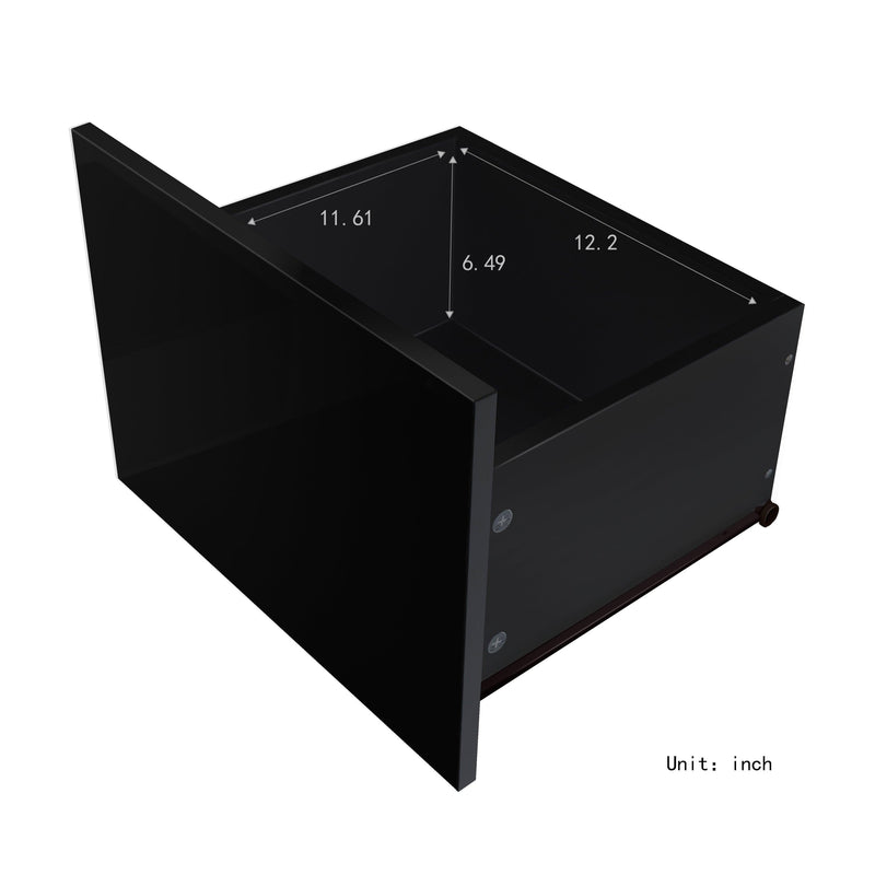 TV Cabinet Wholesale, Black  TV Stand with LED Lights - Urban Living Furniture (Los Angeles, CA)