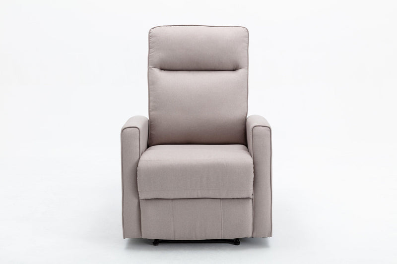 Minimalism Style Manual Recliner, Classic Single Chair, Small Sofa for Living Room&Bed Room, Cream - Urban Living Furniture (Los Angeles, CA)