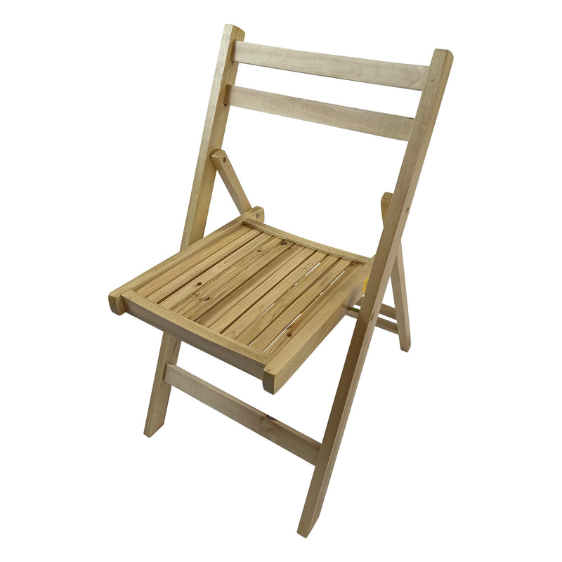 Furniture Slatted Wood Folding Special Event Chair - Wood, Set of 4 ，FOLDING CHAIR, FOLDABLE STYLE - Urban Living Furniture (Los Angeles, CA)