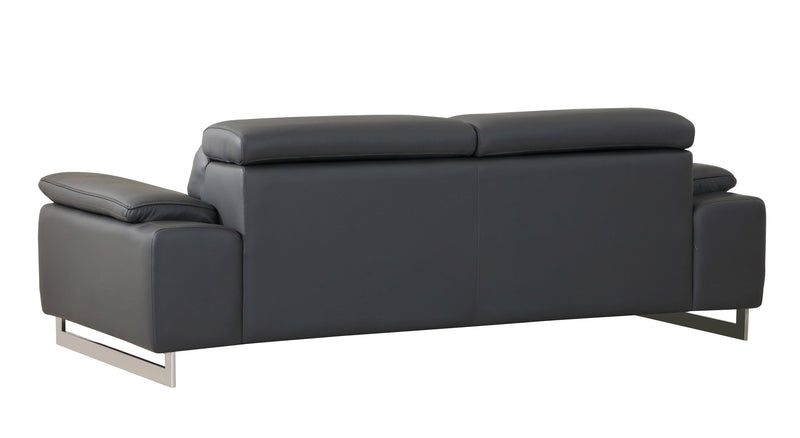 Global United Top Grain Italian Leather Sofa - Urban Living Furniture (Los Angeles, CA)