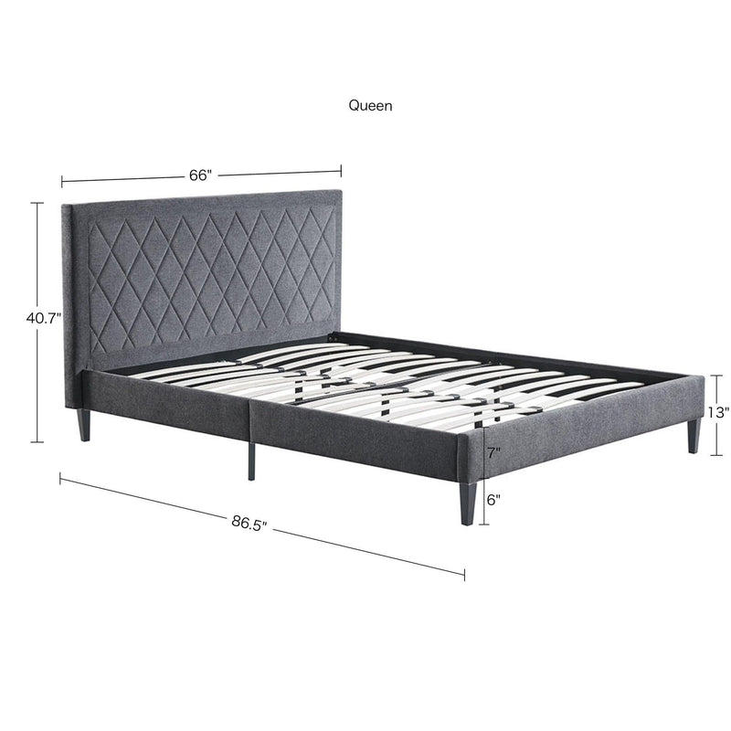 Q Rowen Platform Bed - Urban Living Furniture (Los Angeles, CA)