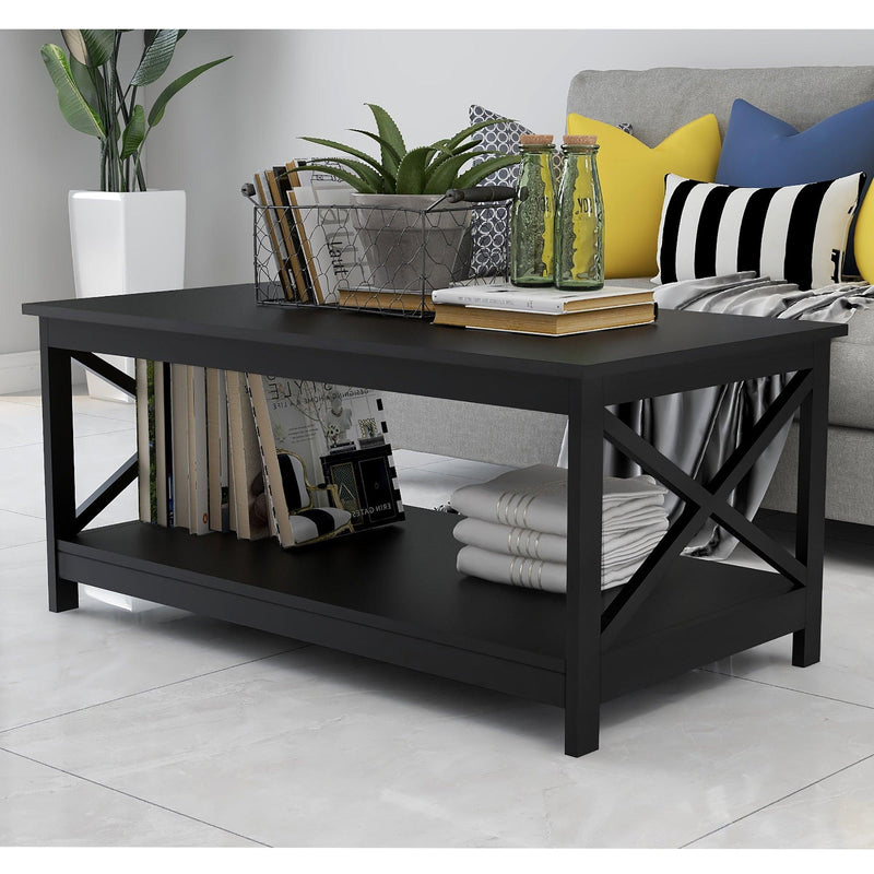 Coffee Table Oxford End Table-Black Color - Urban Living Furniture (Los Angeles, CA)