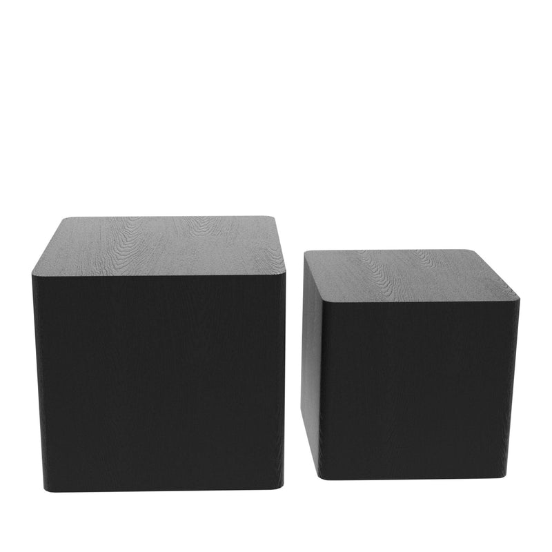 MDF Nesting table/side table/coffee table/end table for living room,office,bedroom Black - Urban Living Furniture (Los Angeles, CA)