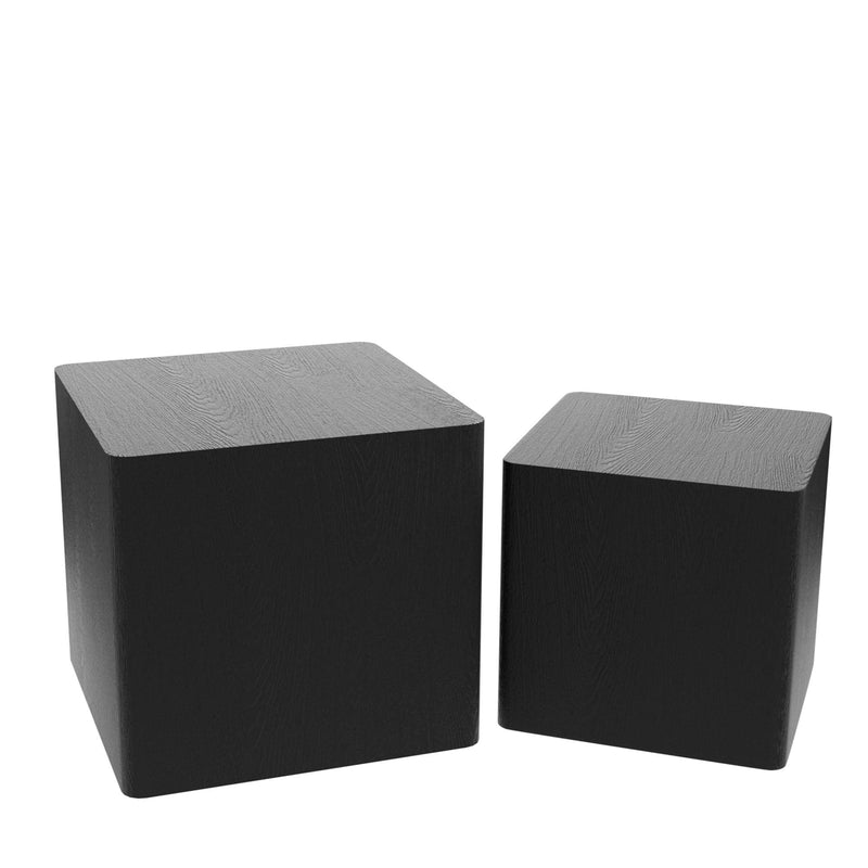 MDF Nesting table/side table/coffee table/end table for living room,office,bedroom Black - Urban Living Furniture (Los Angeles, CA)