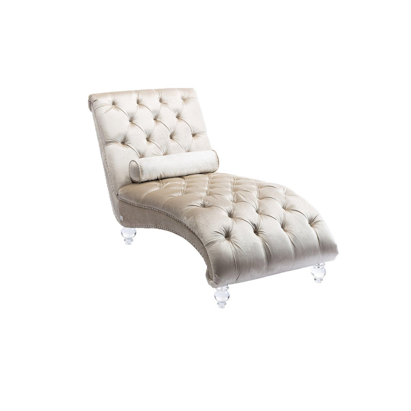 Leisure concubine sofa  with  acrylic  feet - Urban Living Furniture (Los Angeles, CA)